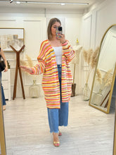 Cargar imagen en el visor de la galería, CRISTAL - Cardigan rayas
