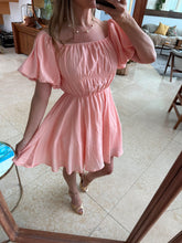 Cargar imagen en el visor de la galería, GALICIA - Vestido corto peachy