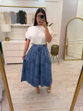 Cargar imagen en el visor de la galería, HANA - Falda azul