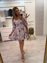 Cargar imagen en el visor de la galería, ASTRID - Vestido corto estampado