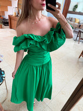 Cargar imagen en el visor de la galería, GRAYSON - Maxi vestido verde