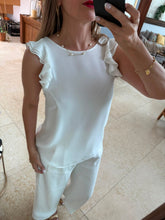 Cargar imagen en el visor de la galería, NINEL - Blusa blanca