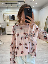 Cargar imagen en el visor de la galería, MARISSA - Blusa durazno estampada