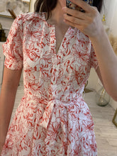 Cargar imagen en el visor de la galería, LINDA - Vestido corto estampado