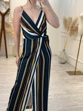 Cargar imagen en el visor de la galería, SHANTALLE - Maxi vestido rayas