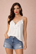 Cargar imagen en el visor de la galería, DANIELA SOFÍA - Blusa blanca