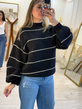 Cargar imagen en el visor de la galería, GISELLE - Sueter rayas