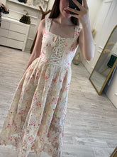 Cargar imagen en el visor de la galería, ELENIA - Maxi vestido avena