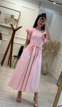 Cargar imagen en el visor de la galería, CORALINE - Maxi vestido rosa