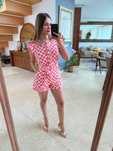 Cargar imagen en el visor de la galería, CHEPINA - Jumper coral cuadros
