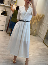 Cargar imagen en el visor de la galería, CONSTANCE - Maxi vestido blanco