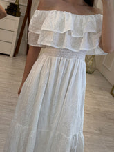 Cargar imagen en el visor de la galería, VERONA - Maxi vestido blanco