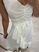 Cargar imagen en el visor de la galería, HAYDEE - Maxi vestido blanco