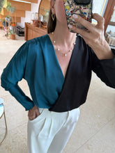Cargar imagen en el visor de la galería, CELESTINA - Pantiblusa bicolor