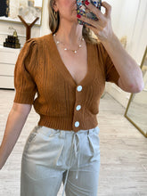 Cargar imagen en el visor de la galería, RAQUEL - Blusa terracota