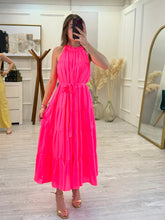 Cargar imagen en el visor de la galería, THALIA - Maxi vestido rosa