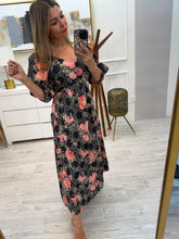 Cargar imagen en el visor de la galería, JESSICA - Maxi vestido estampado