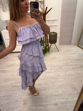 Cargar imagen en el visor de la galería, NEREA - Vestido midi lila