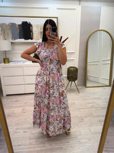Cargar imagen en el visor de la galería, TYRA - Maxi vestido estampado floral