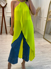 Cargar imagen en el visor de la galería, CELINE - Blusa neon tirantes