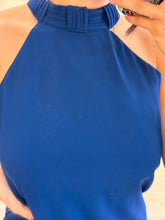 Cargar imagen en el visor de la galería, DAVINA - Vestido corto azul