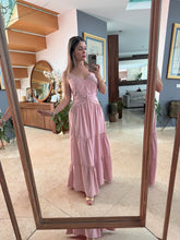 Cargar imagen en el visor de la galería, QUIRINA - Maxi vestido rosa
