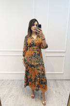 Cargar imagen en el visor de la galería, ELLEN - Maxi vestido estampado