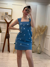 Cargar imagen en el visor de la galería, ABRIL - Vestido corto azul