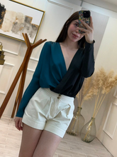 Cargar imagen en el visor de la galería, DARLENE - Pantiblusa bicolor