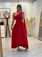 Cargar imagen en el visor de la galería, FREYA - Maxi vestido rojo