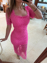 Cargar imagen en el visor de la galería, DOROTEA - Maxi vestido rosa
