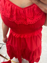 Cargar imagen en el visor de la galería, IVY - Maxi vestido rojo