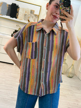 Cargar imagen en el visor de la galería, JUANA - Camisa rayas multicolor