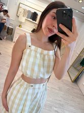 Cargar imagen en el visor de la galería, BRYNN - Set blusa y falda estampado