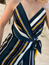 Cargar imagen en el visor de la galería, ROSARIO - Maxi vestido rayas tirantes