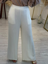 Cargar imagen en el visor de la galería, SUMMER - Pantalon blanco