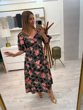 Cargar imagen en el visor de la galería, JESSICA - Maxi vestido estampado