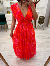 Cargar imagen en el visor de la galería, CYNTHIA - Maxi vestido estampado
