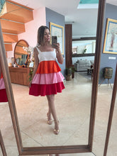 Cargar imagen en el visor de la galería, ALIA - Vestido corto multicolor