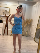 Cargar imagen en el visor de la galería, ALIZEE - Set azul con 3 piezas