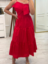 Cargar imagen en el visor de la galería, REGINA - Maxi vestido rojo