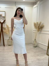 Cargar imagen en el visor de la galería, KRISTAL - Maxi vestido blanco tirantes