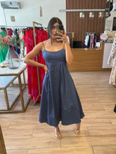 Cargar imagen en el visor de la galería, ESPERANZA - Maxi vestido azul