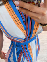 Cargar imagen en el visor de la galería, MAXINE - Maxi vestido rayado