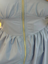 Cargar imagen en el visor de la galería, FARINA - Maxi vestido azul sin mangas