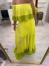 Cargar imagen en el visor de la galería, FATIMA - Maxi vestido amarillo