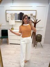 Cargar imagen en el visor de la galería, XIOMARA - Blusa de punto ondas