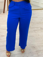 Cargar imagen en el visor de la galería, FATIMA - Pantalón azul rey