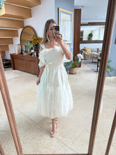 Cargar imagen en el visor de la galería, NANDA - Maxi vestido blanco