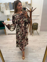 Cargar imagen en el visor de la galería, ANTONELLA - Maxi vestido estampado